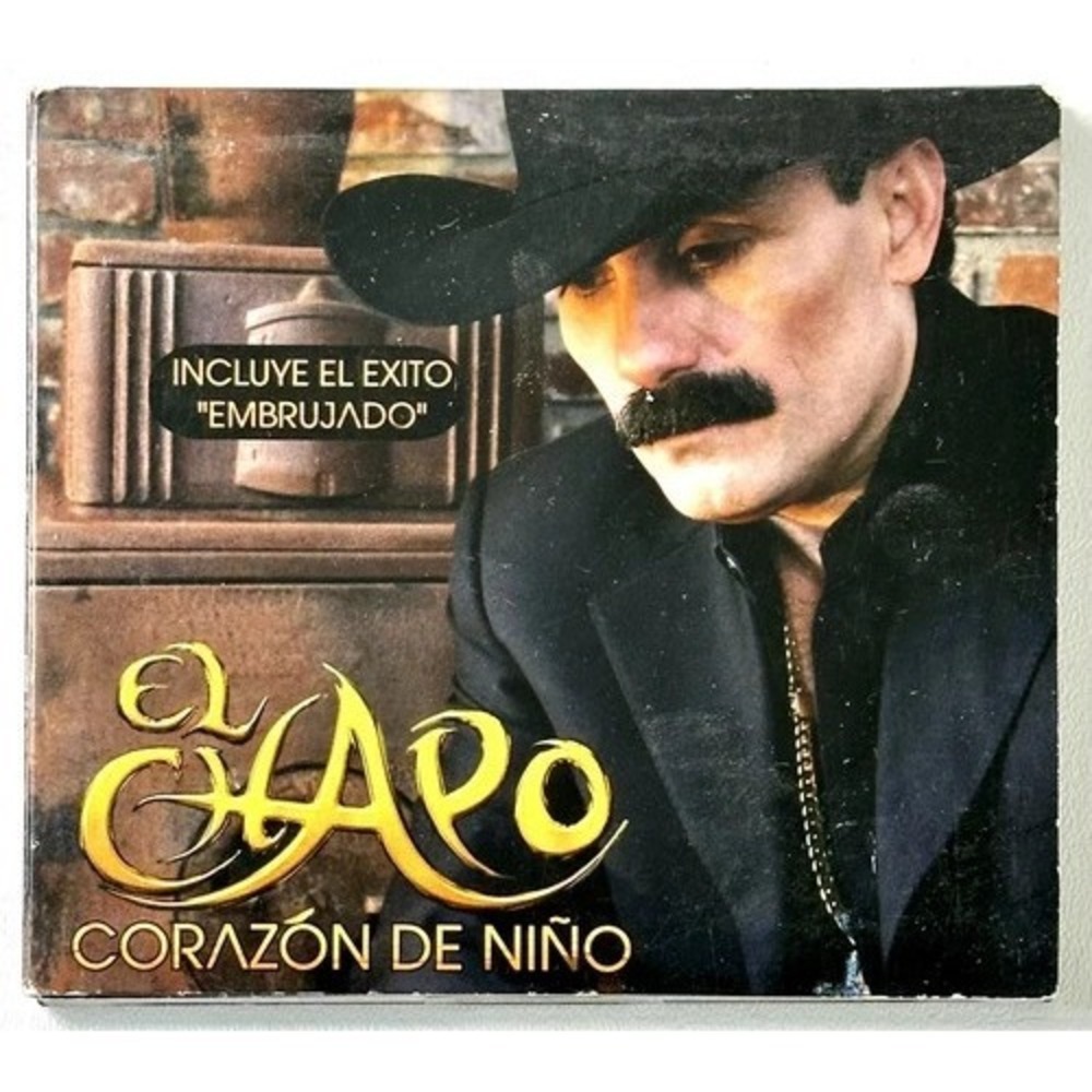 El Chapo Corazon De Niño CD Latin Regional Mexican Ranchera Banda Cumbia VG